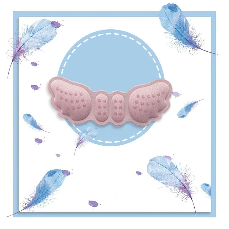 1Pair High Heel Insoles Butterfly Adjust Size Heel Liner Grips Protector Sticker Heel Pad Foot Care Anti Keep Abreast Heel Pads
