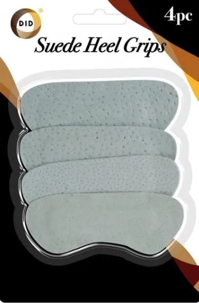 2 Pair Suede Heel Grips for More Comfortable Walking Experience Suede Heel Grips Comfort Liners Shoe Boot Pad Protector Extra Jump