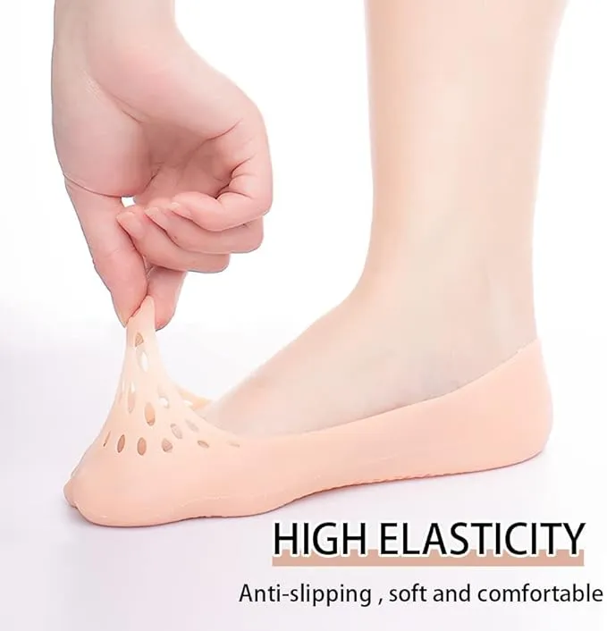 Abhijeet enterprise Foot care silicone anti Cracked Foot moisturizing gel heel sleeve protector back foot cushion heel protector