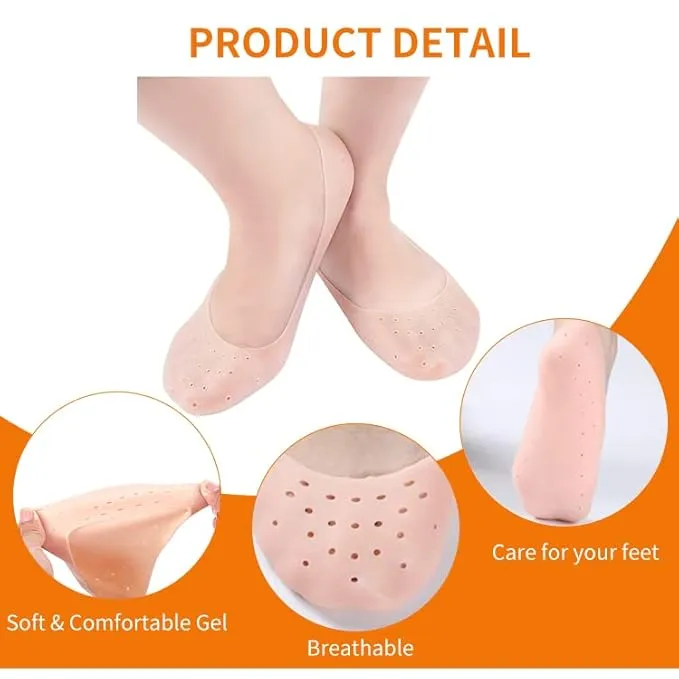 Abhijeet enterprise Foot care silicone anti Cracked Foot moisturizing gel heel sleeve protector back foot cushion heel protector