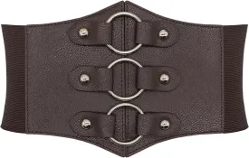 ALAIX Women's Corset Belt Extra Wide Stretchy Belts Elastic Waspie Waist Belts for Cosplay Halloween Costume Belts for Women