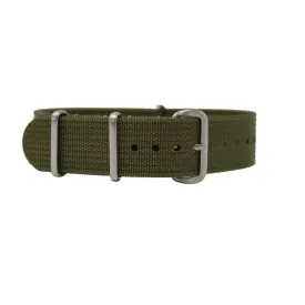 Army Green - Nato Watch Strap For Omega X Swatch Moonswatch