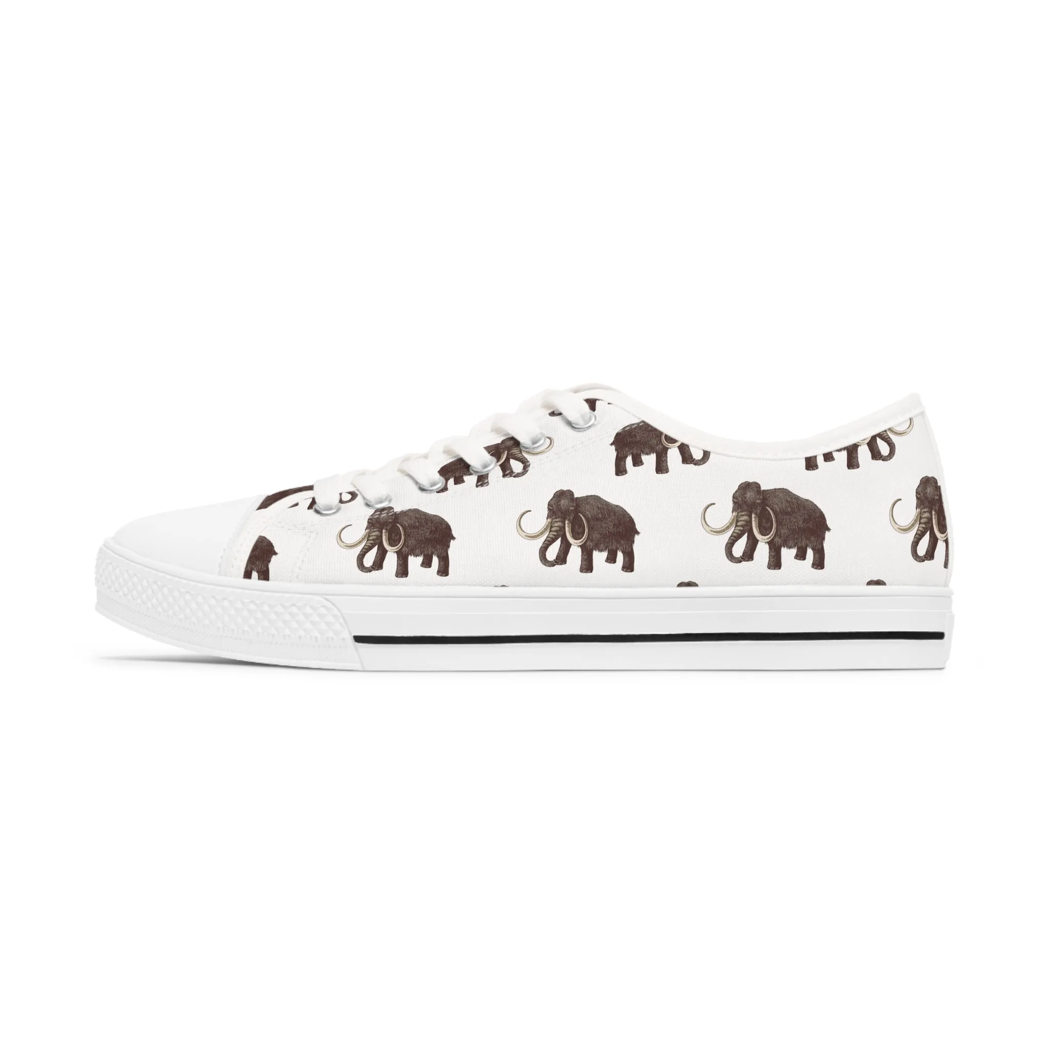 Brown Mammoth Women's Low Top Sneakers