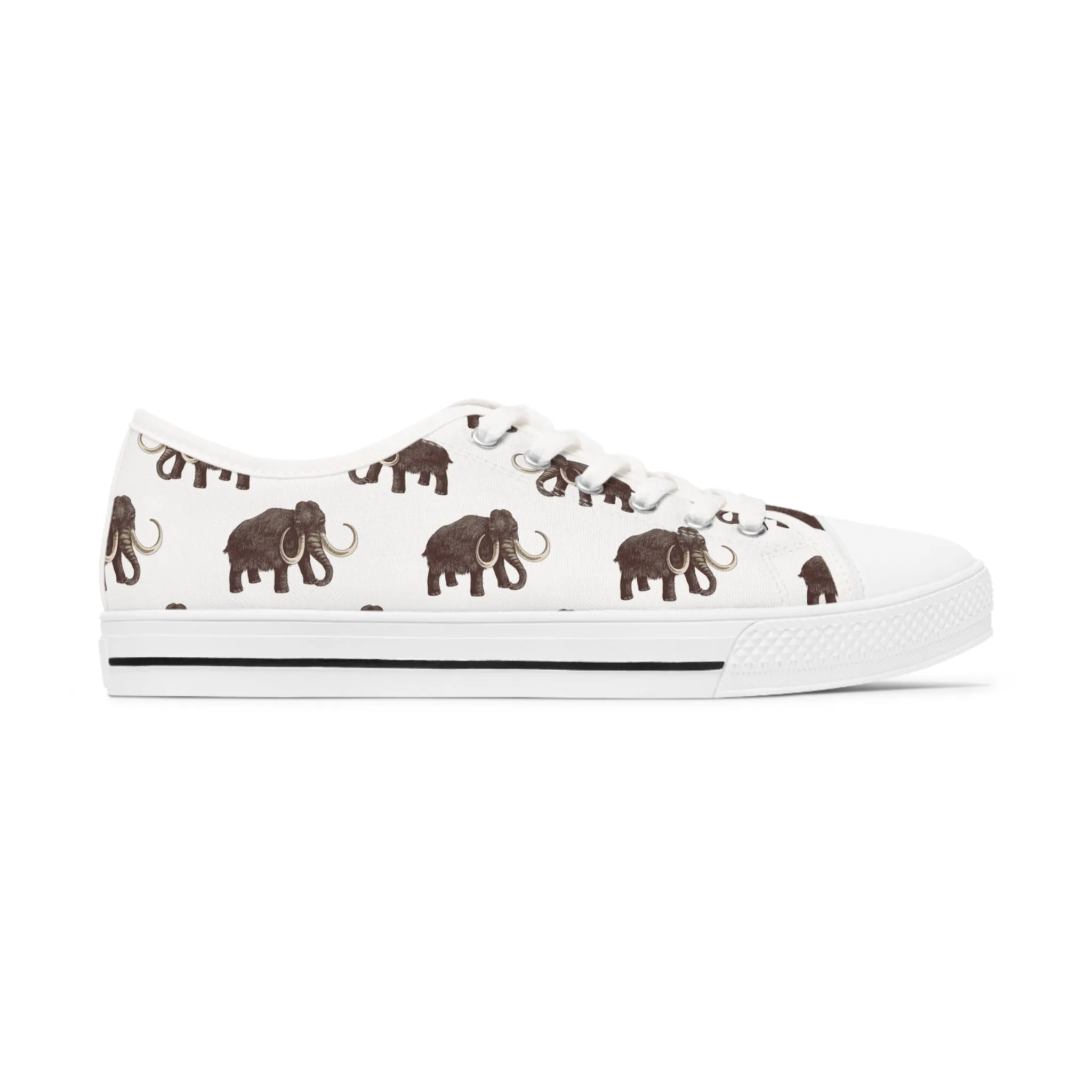 Brown Mammoth Women's Low Top Sneakers