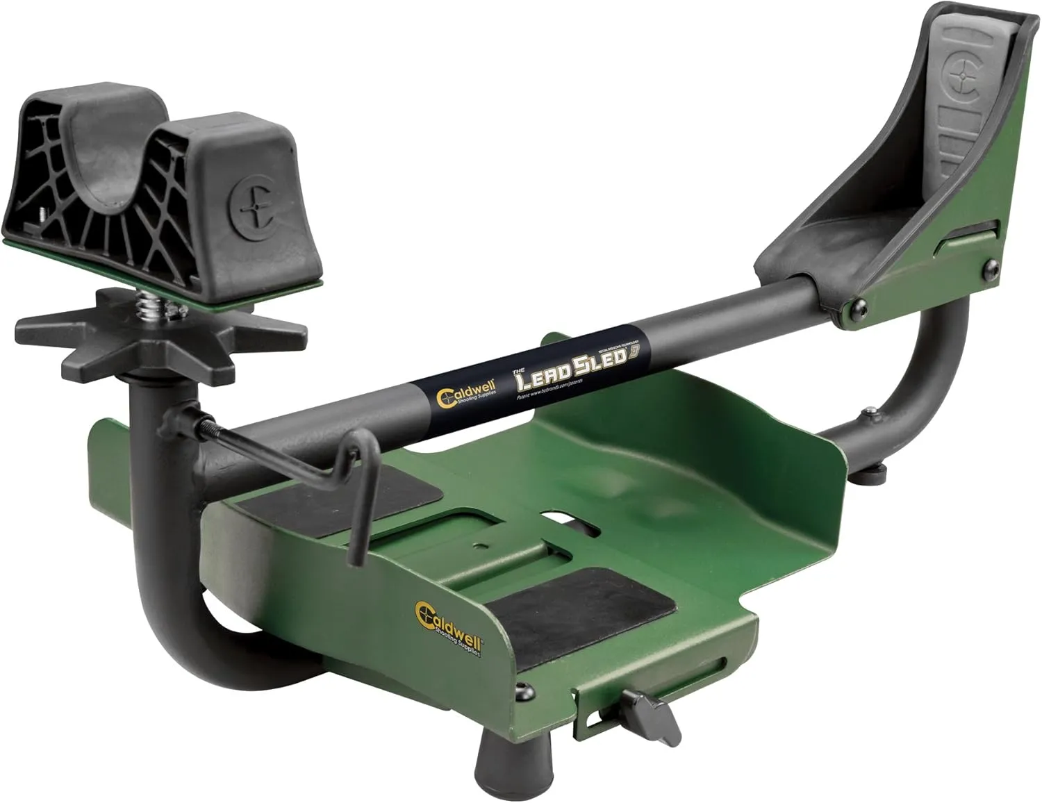 Caldwell Lead Sled 3 Adjustable Ambidextrous Recoil Reducing Rifle Shooting Rest for Sighting in and Shooting Stability