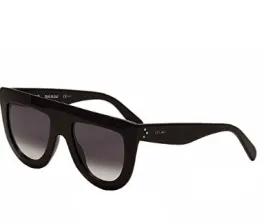 Celine - Andrea CL 41398/S Oversize Black/Dark Grey Shaded Sunglasses