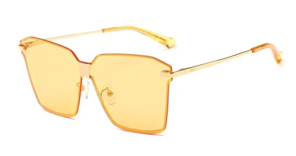 Colored Square Sunglasses