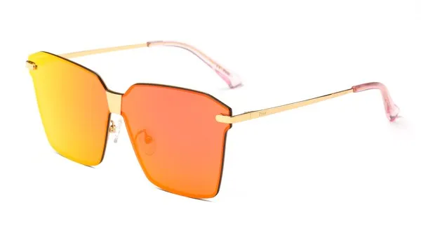 Colored Square Sunglasses