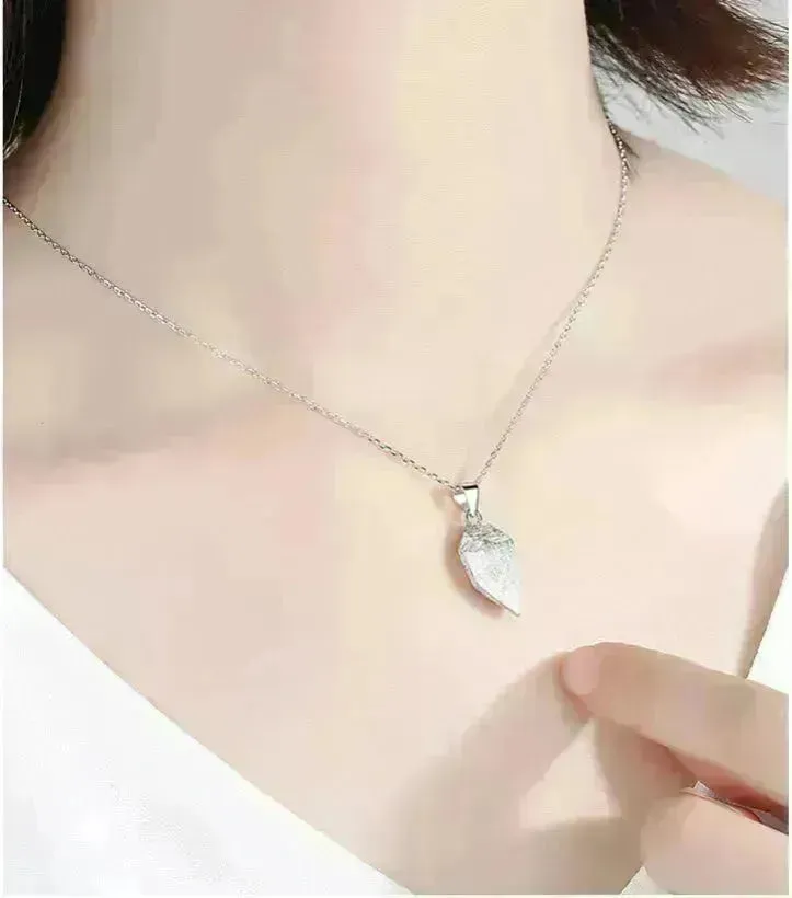 Creative Magnet Necklace Love Heart Broken Men And Women