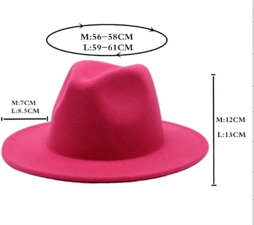 Fashion Leopard Texture Pearl Wool Hat Men and Women Jazz Hat Autumn and Winter Versatile Felt Hat Flat Brim Hat with Leopard Belt Fengyan Cowboy Hats (Color : Military Green, Size : 59-61cm)