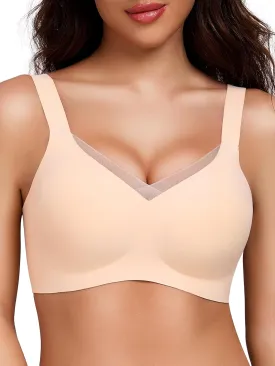 Gailife Crossover Bras for Women No Underwire Wireless Bralettes Seamless Supportive T Shirt Everyday Bras