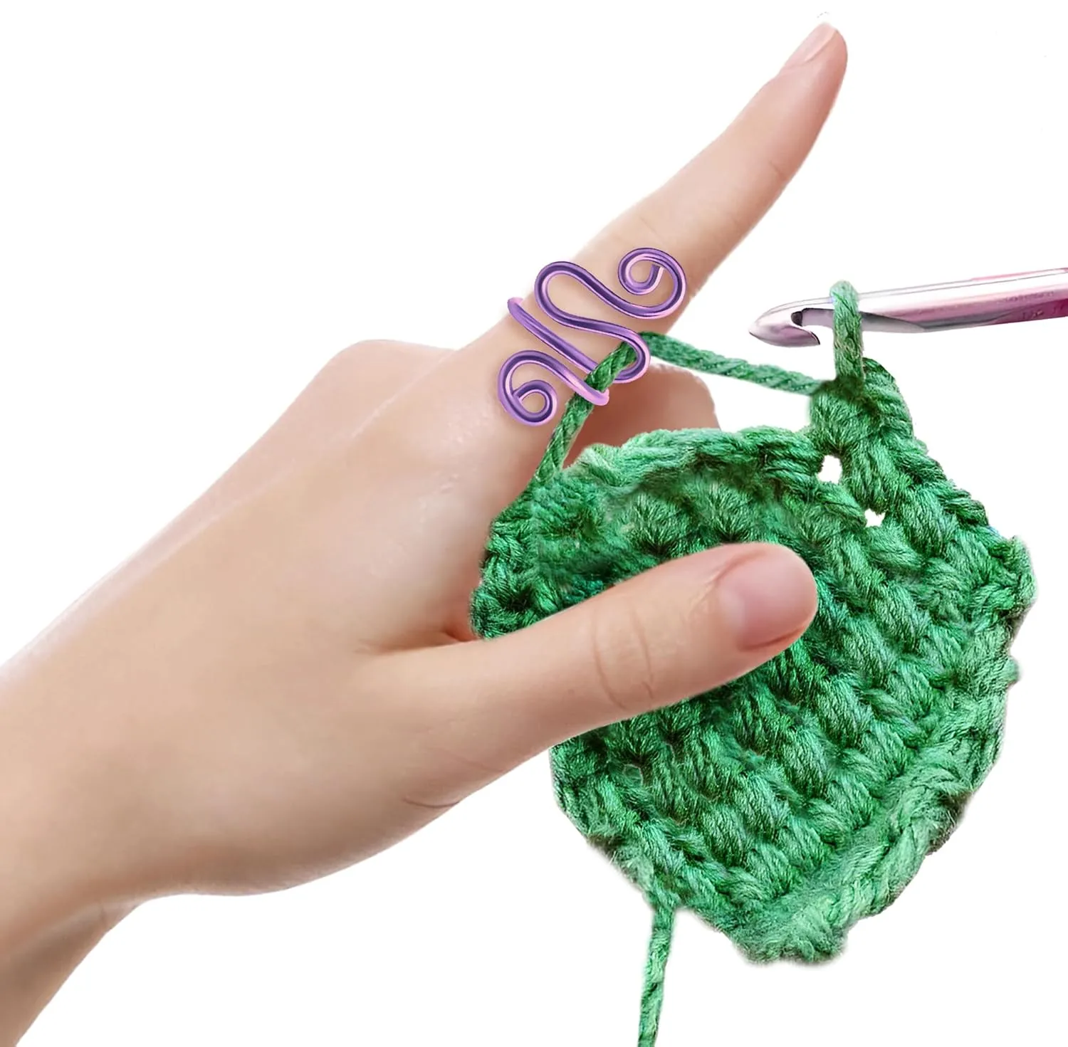 Handmade Crochet Tension Ring, Yarn Tension Ring For Crochet, Crochet Gifts For Crocheters, Mother's Day Gifts, Birthday Gifts For Women, Birthday Gift For Grandma, Gifts For Her Wife
