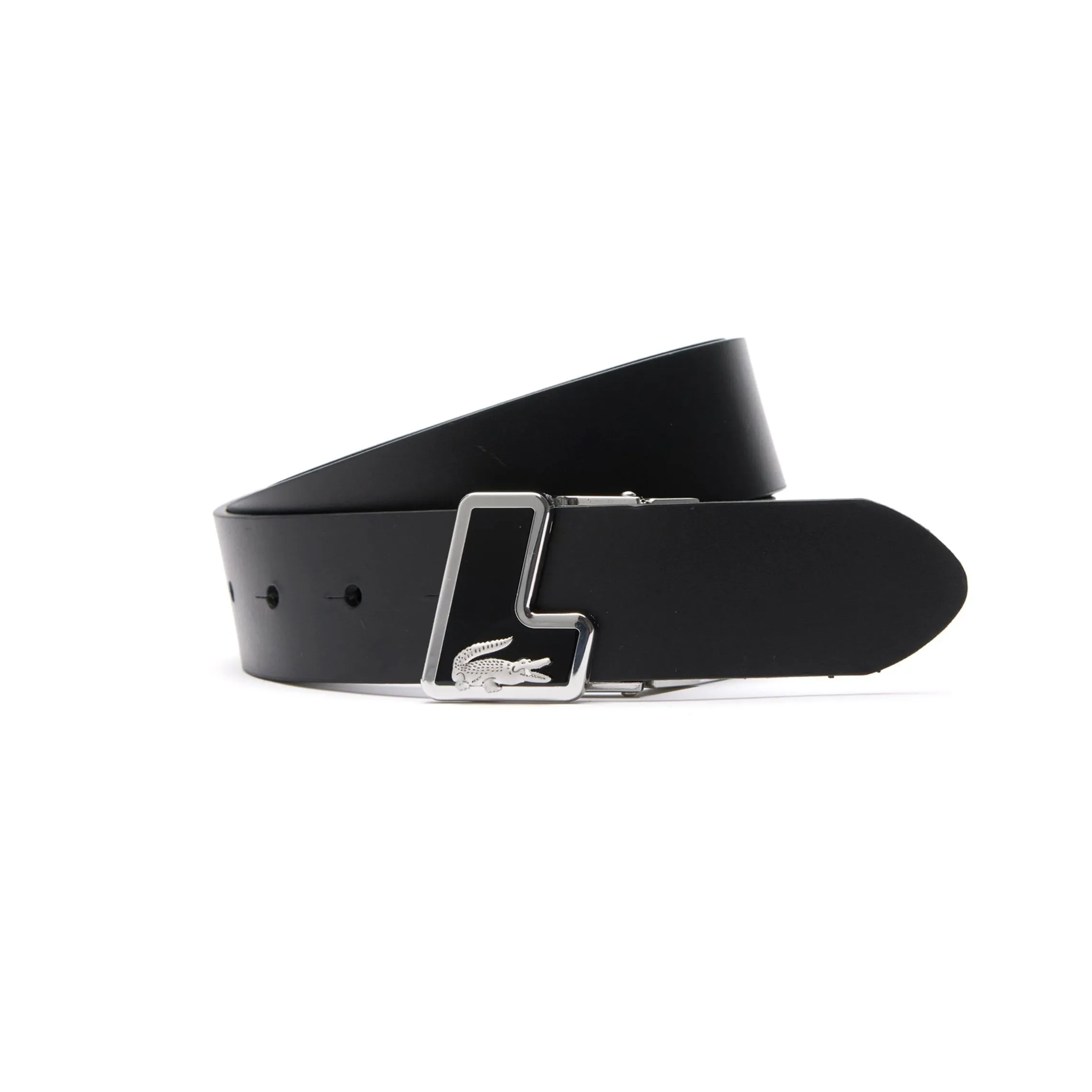 Lacoste Leather Logo Belt
