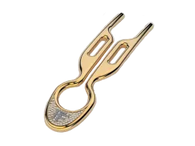 Nº 1 HAIRPIN Solid Yellow Gold 18K - 70 Diamonds | Diamond Dream