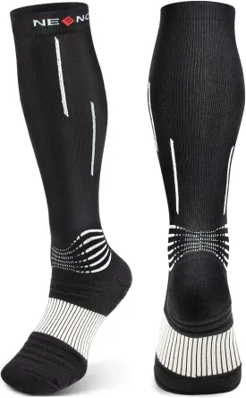 NEENCA Compression Socks, Medical Athletic Calf Socks for Injury Recovery & Pain Relief, Sports Protection1 Pair, 20-30 mmhg