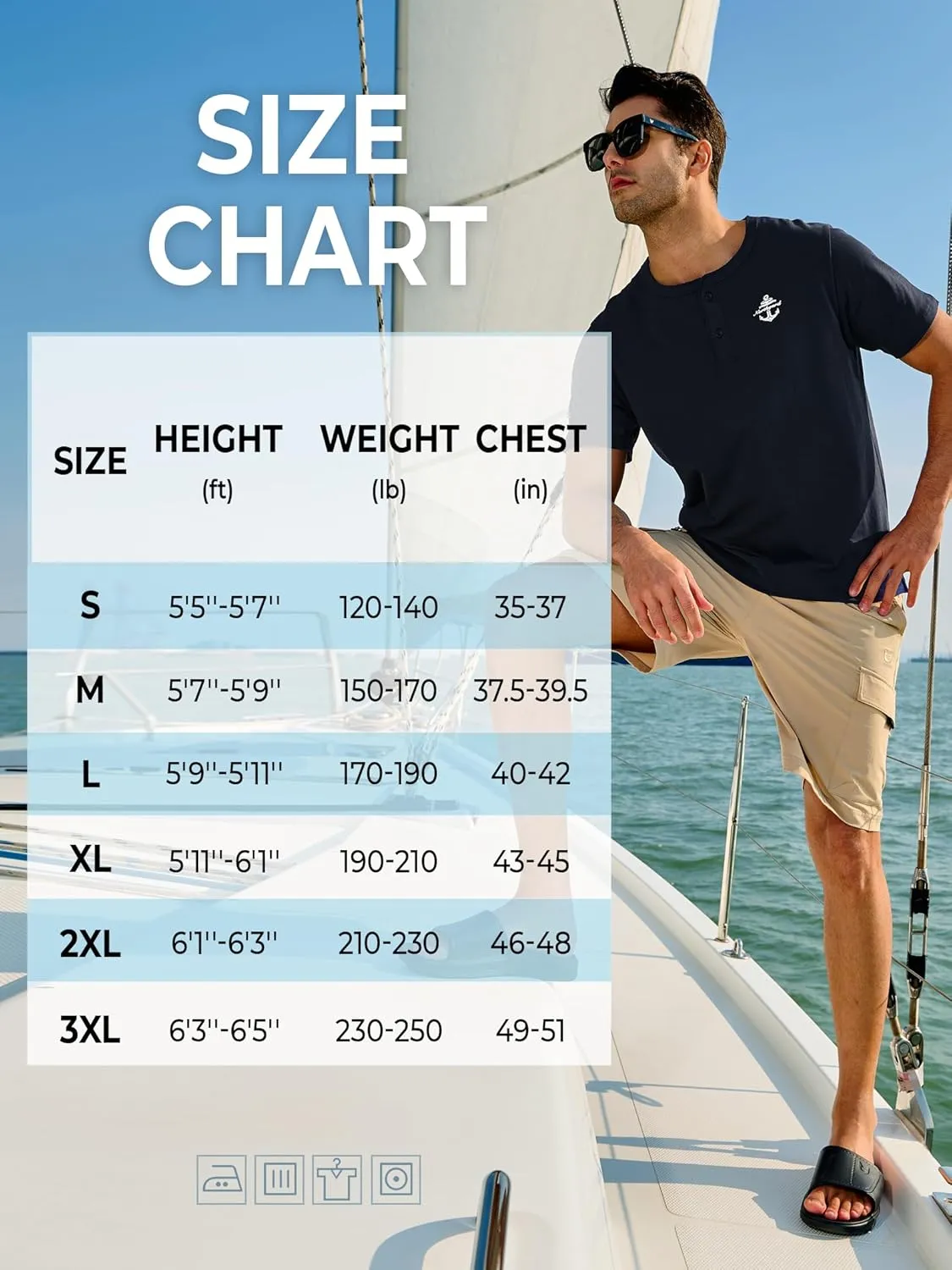 NORTHYARD Men's Henley Shirts Casual Short Sleeve Heavy Cotton T-Shirts Solid Basic Summer Tee Tops