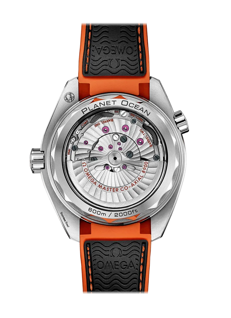 Omega Seamaster Planet Ocean 600M Co‑Axial Master Chronometer 43.5mm Steel on Rubber Strap 215.32.44.21.01.001