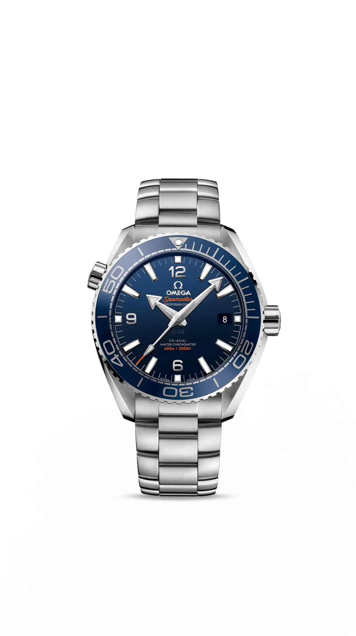 Omega Seamaster Planet Ocean 600M Co‑Axial Master Chronometer 43.5mm Steel on Steel 215.30.44.21.03.001