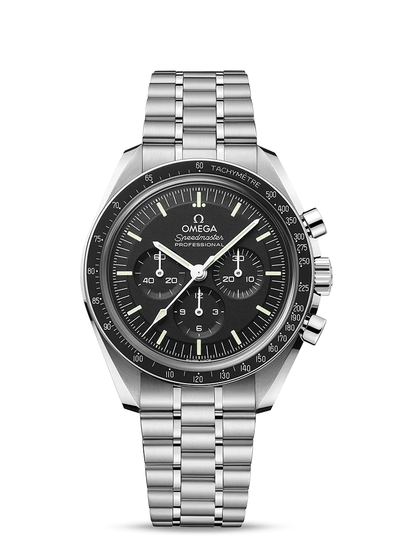 Omega Speedmaster Moonwatch Professional Co-Axial Master Chronometer Chronograph 42mm Steel on Steel 310.30.42.50.01.002