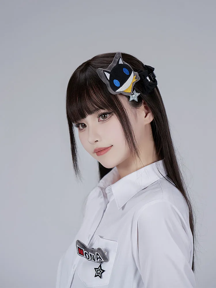 Persona 5 Royal Fluffy Hairpin : Mona Ver
