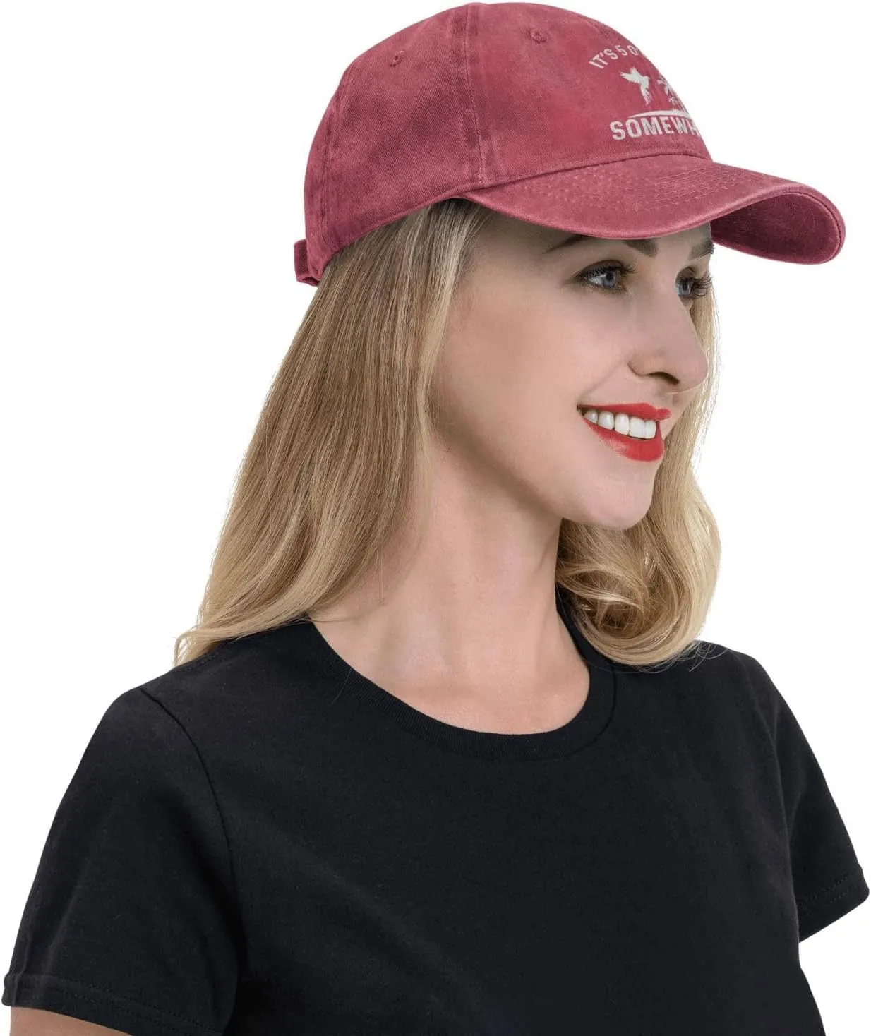 Philysonic 5 Oclock Somewhere Hat It is 5 Oclock Somewhere Hat Women Baseball Hat Cool Hats