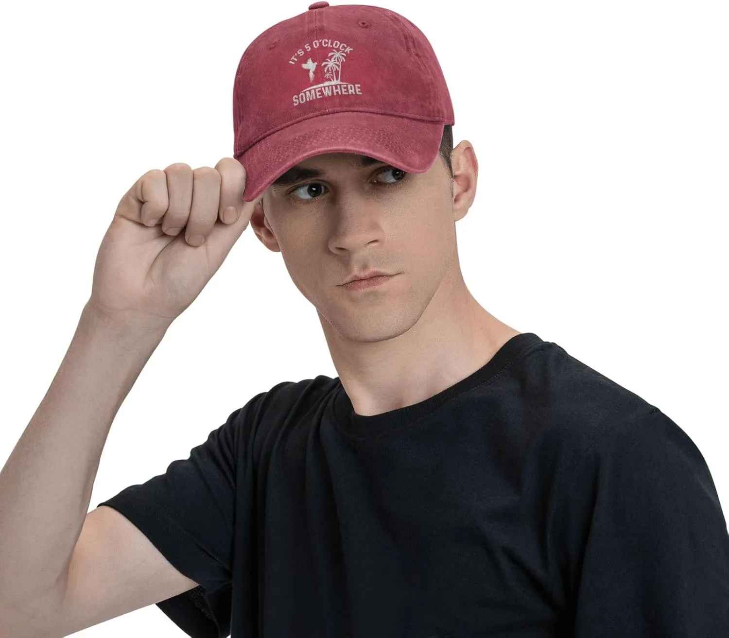Philysonic 5 Oclock Somewhere Hat It is 5 Oclock Somewhere Hat Women Baseball Hat Cool Hats