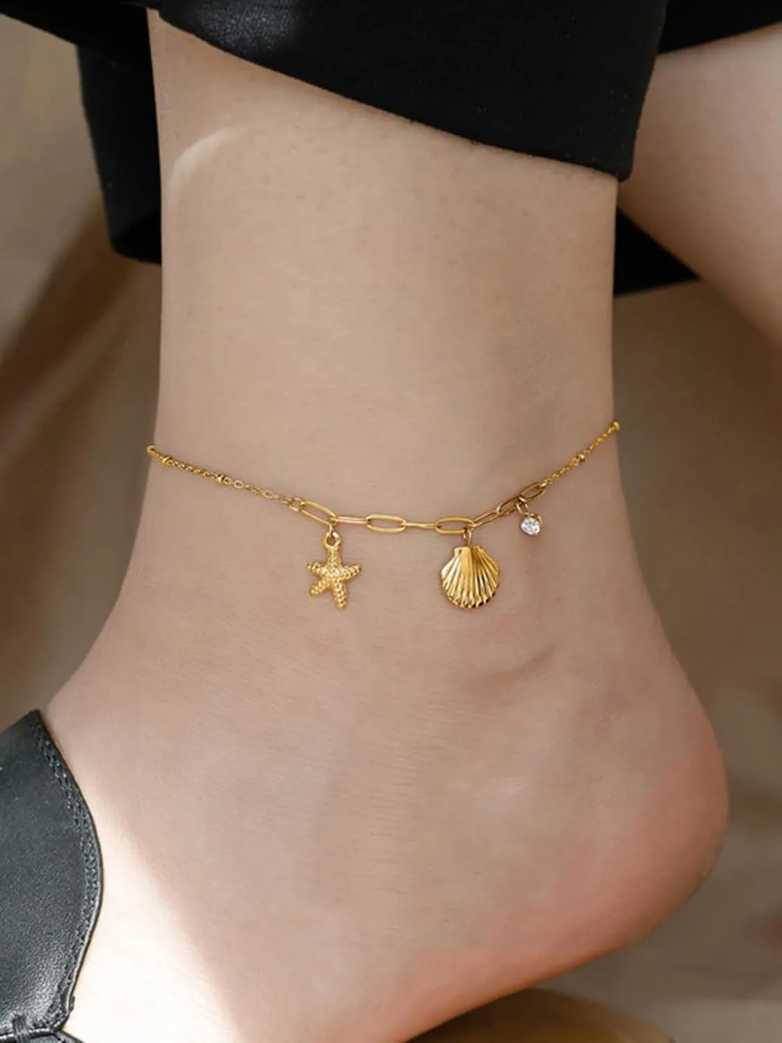 QWALIT Toe Rings for Women Gold Toe Ring Gold Ankets for Women Silver Toe Ring Stainless Steel Waterproof Trendy Anklet no Tarnish
