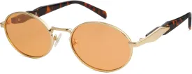 SOJOS Retro Oval Sunglasses for Women Men Trendy Sun Glasses Designer Inspired Classic Shades UV400 Protection SJ1224