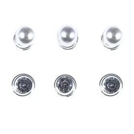 Spiral Hair Pin Crystalline Stone