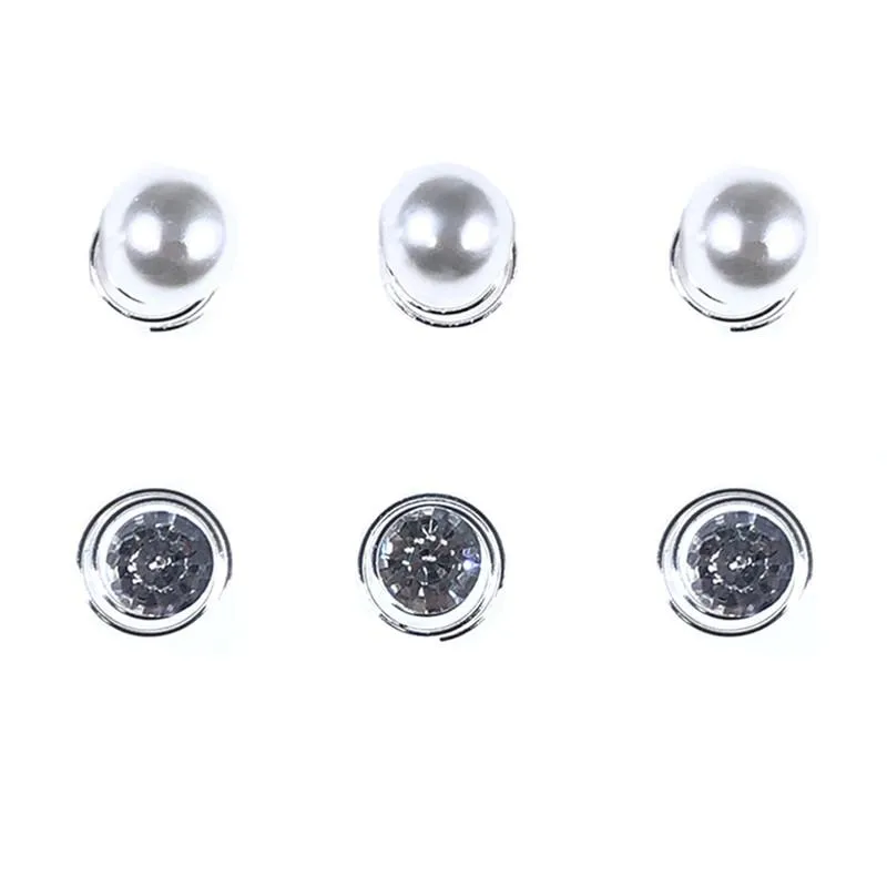 Spiral Hair Pin Crystalline Stone