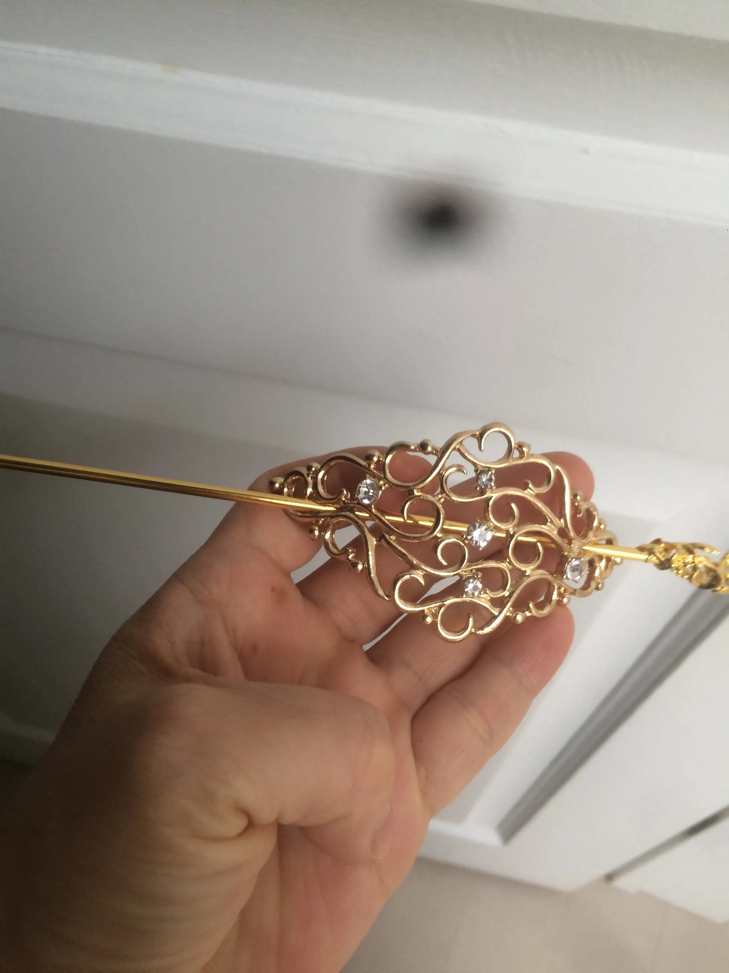 Stainless steel Hair Barrette/hairpin FJ2