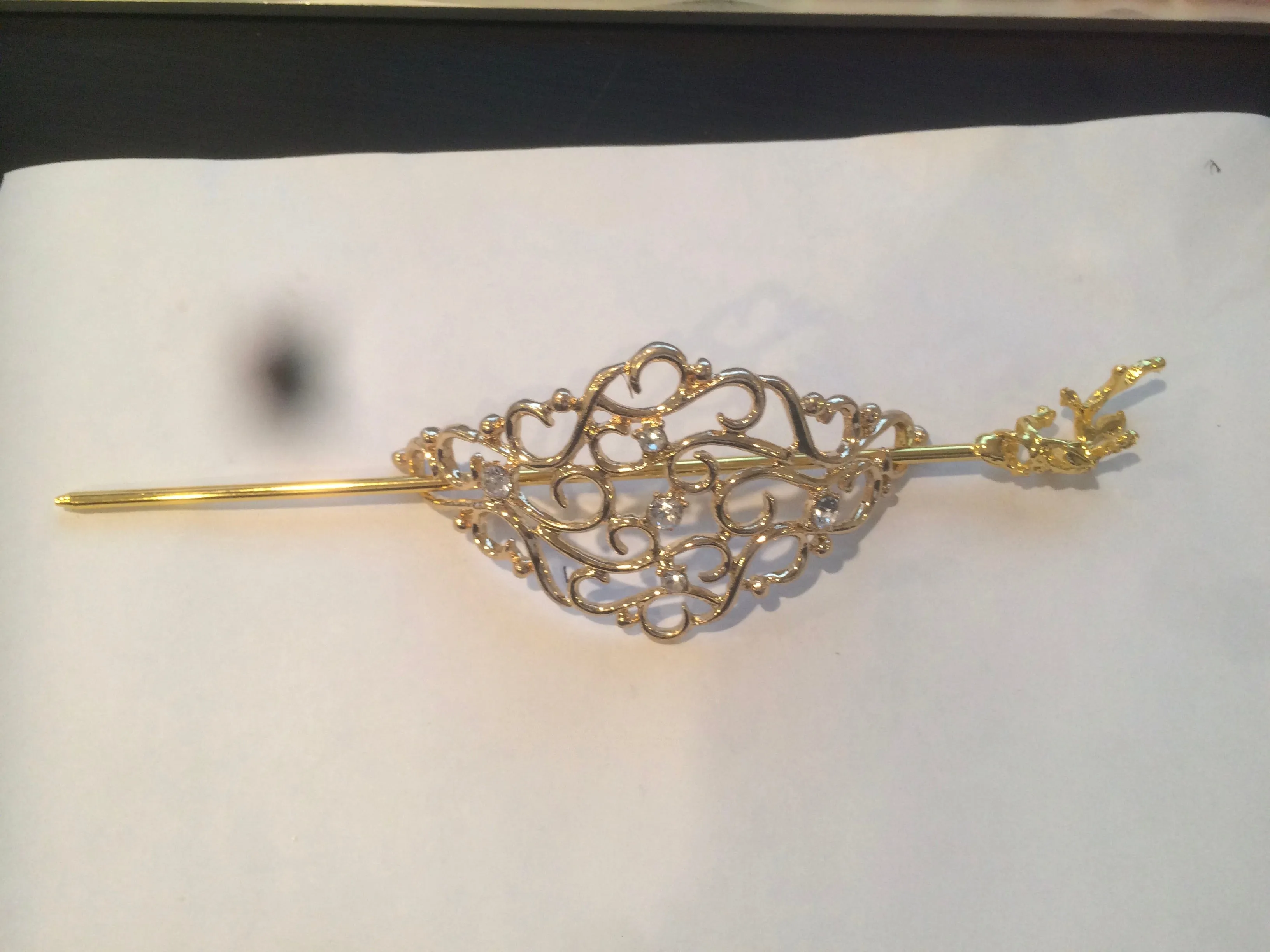 Stainless steel Hair Barrette/hairpin FJ2