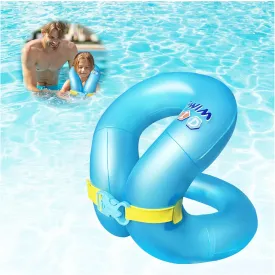 Swim Vest for Kids 33-88 lbs-Portable Inflatable Pool Floats Swimming Ring with Adjustable Safety Buckle-Swim Arm Bands with Double Surround Air Bag