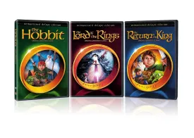 The Lord of the Rings Deluxe Edition/The Hobbit Deluxe Edition/The Return of the King Deluxe Edition/ (3-Pack/Giftset/DVD)