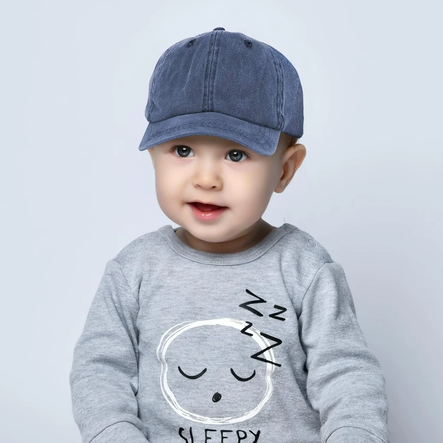 Trendy Apparel Shop Infant Size Unstructured Pigment Dyed Washed Baseball Cap