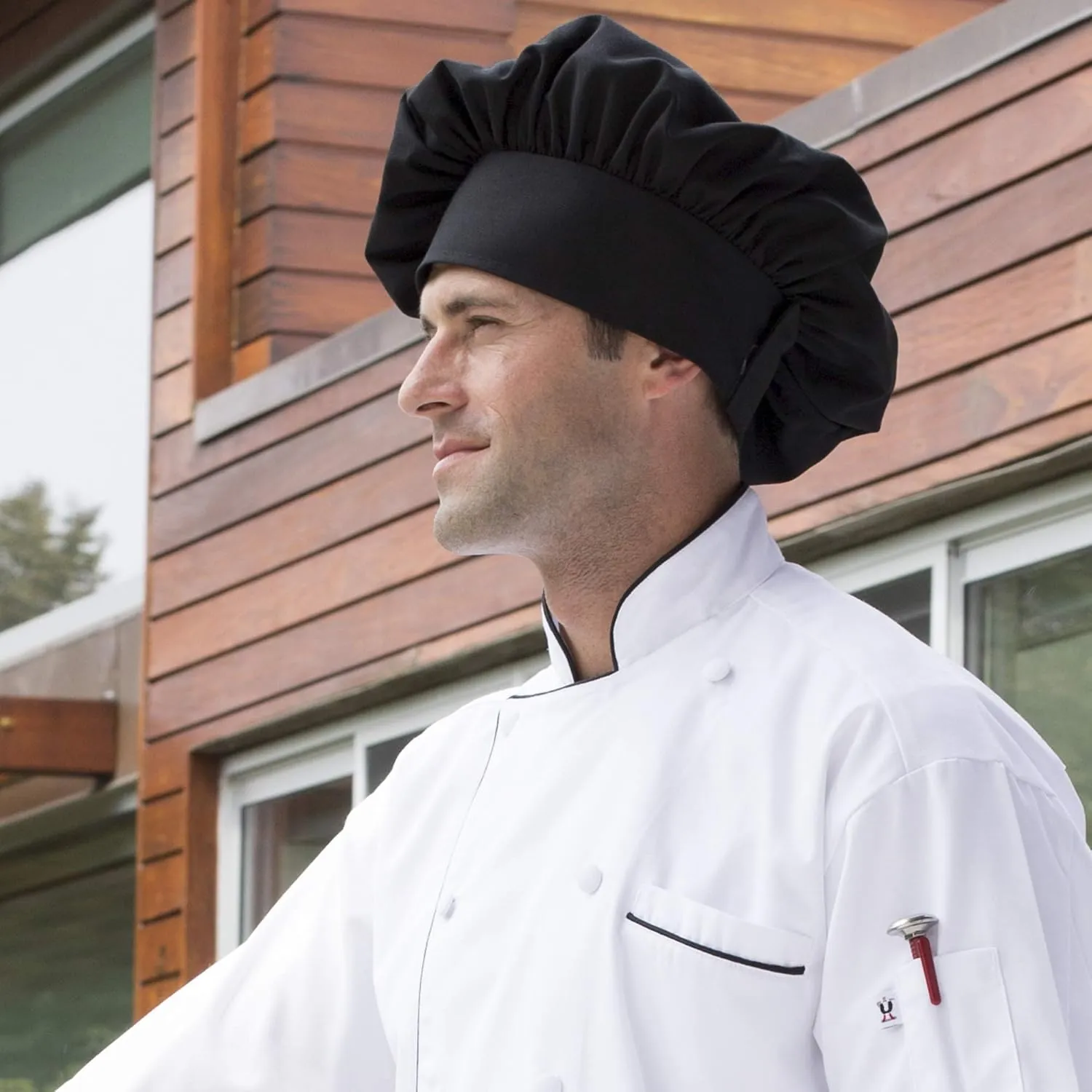 Uncommon Threads Unisex Twill Chef Hat
