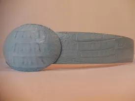 Wild West Boots Sky Blue Crocodile Belt