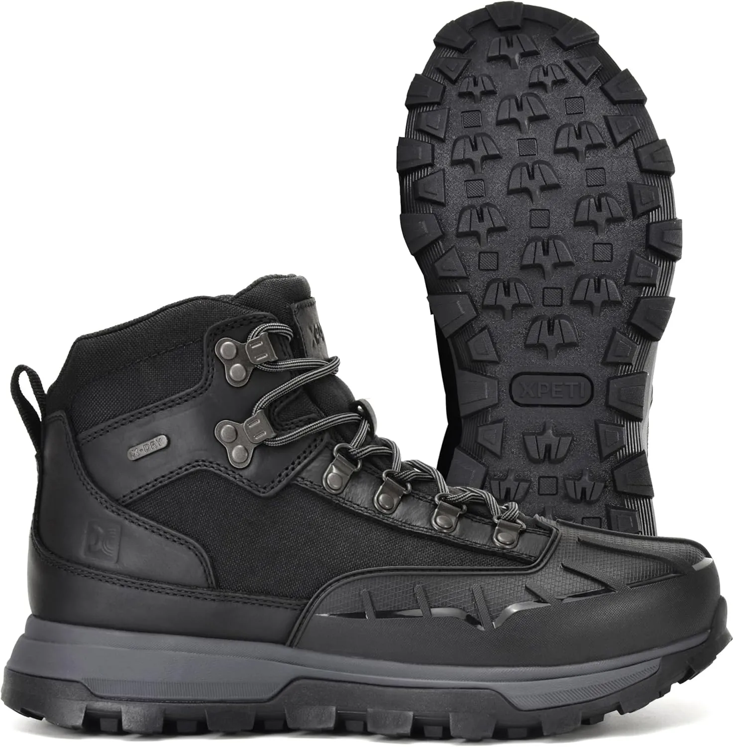 XPETI Men??s Legacy shell-toe hiking boots waterproof