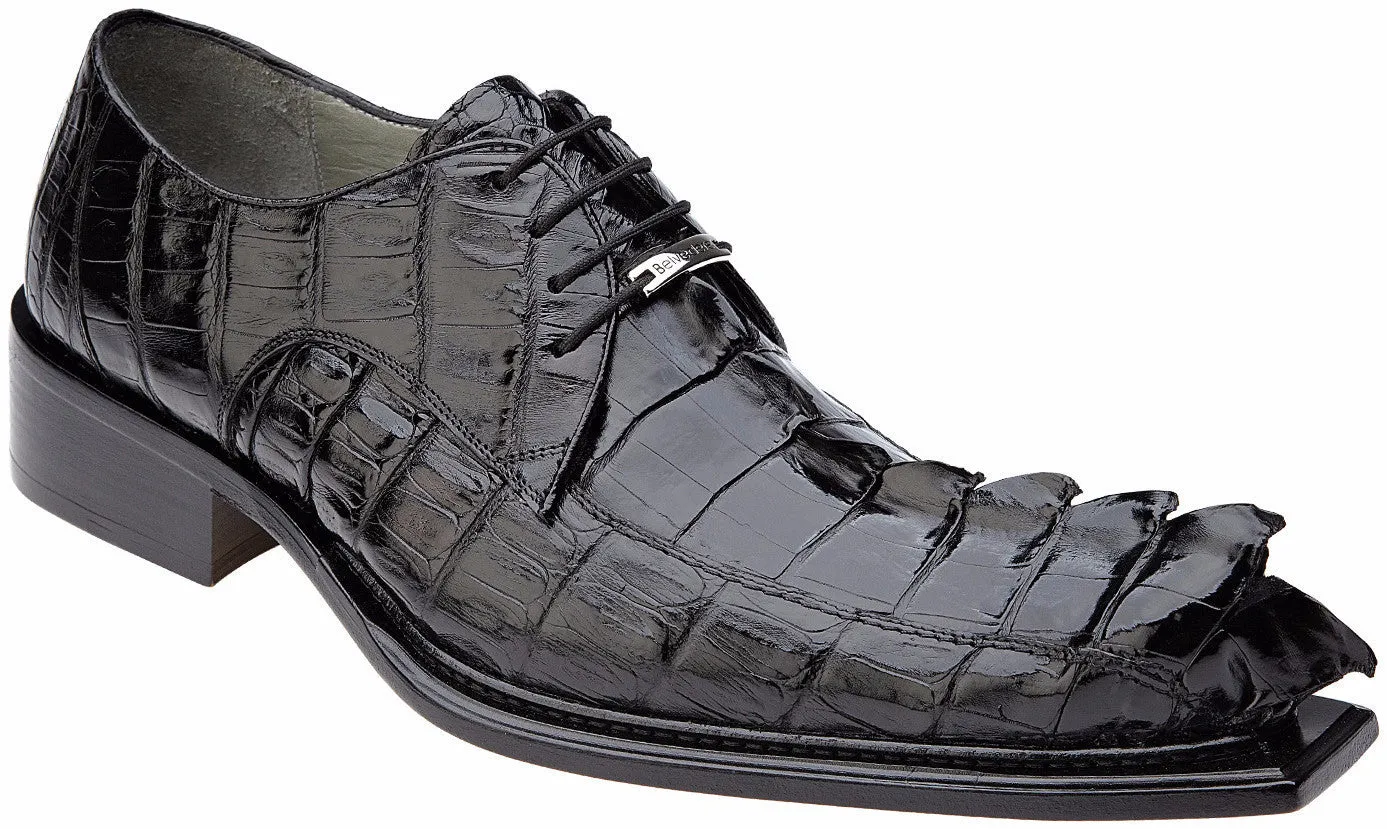 Zeno Hornback Crocodile Oxford by Belvedere